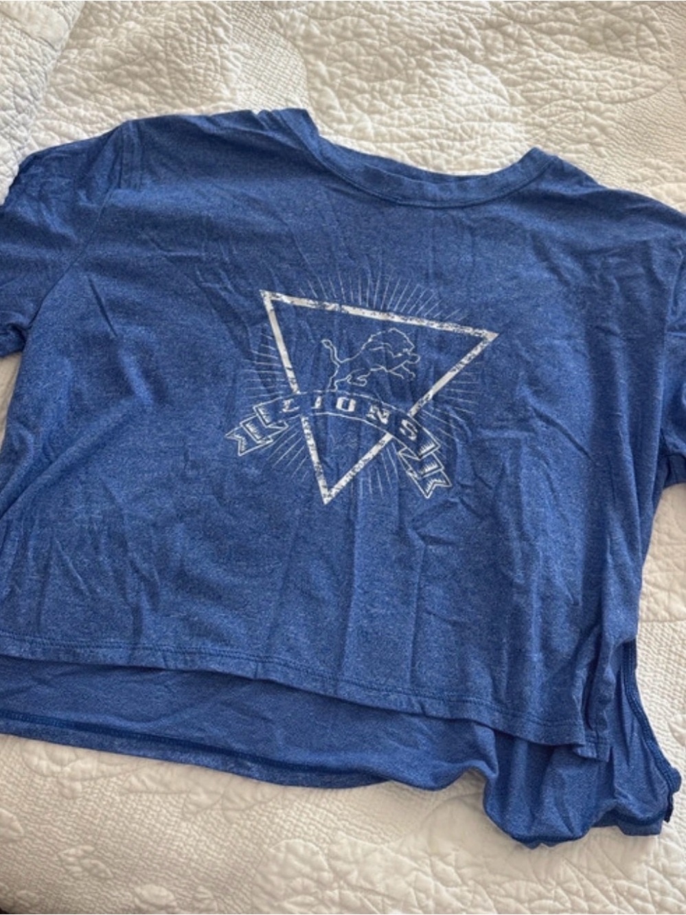 Detroit Lions Crop Top